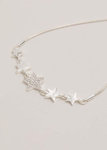 Phase Eight Silver Plated Star Extender Jewellery Silver Australia | OV5470326